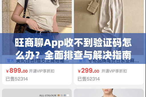 旺商聊App收不到验证码怎么办？全面排查与解决指南
